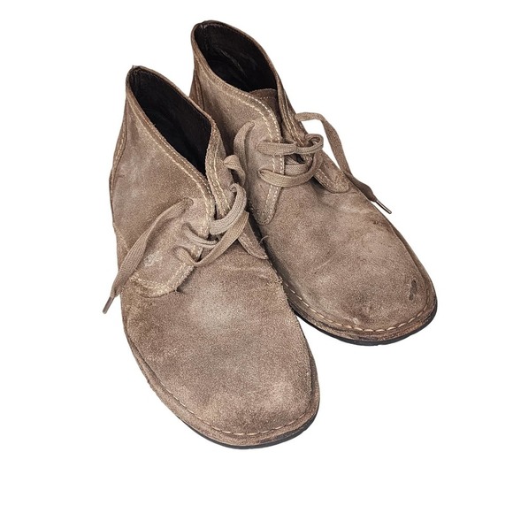 John Varvatos Other - John Varvatos Suede Ankle Mori Style Chukka Boots Men's size 10M